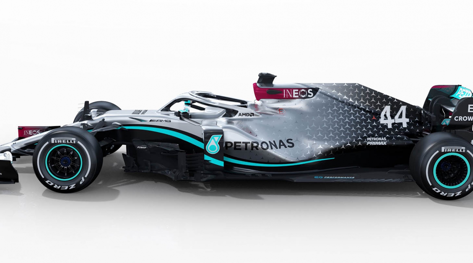 New Mercedes F1 car hits the track at Silverstone