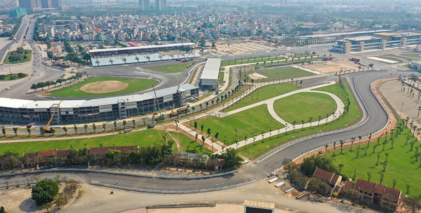 New Hanoi Circuit completed ahead of inaugural Vietnam Grand Prix