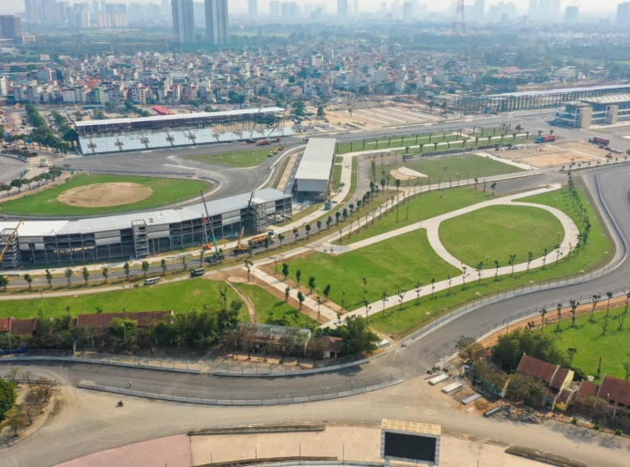 New Hanoi Circuit completed ahead of inaugural Vietnam Grand Prix